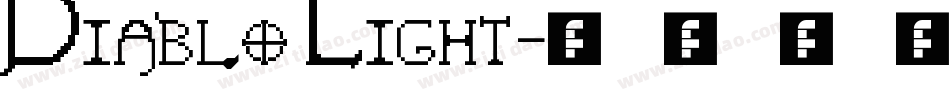 Diablo Light字体转换